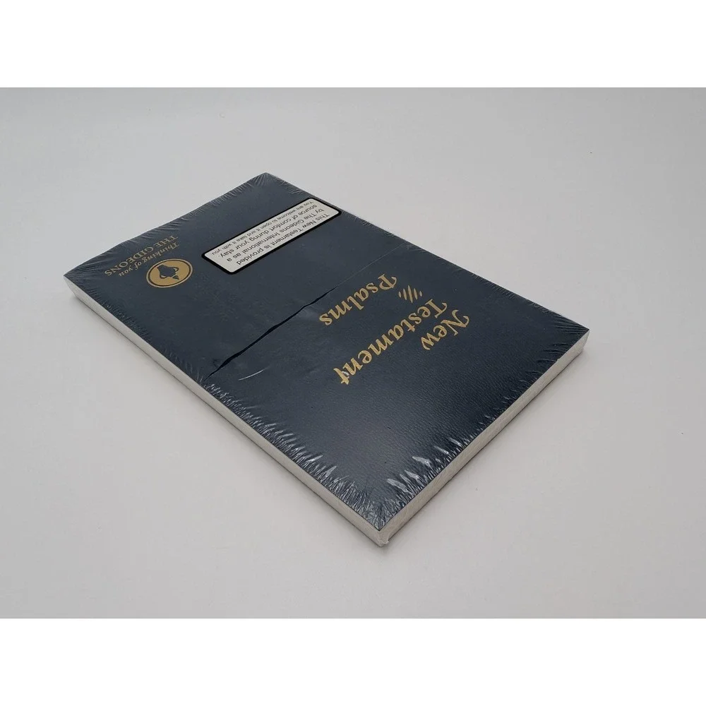 New Testament Psalms Thinking of You The Gideons (Book, Blue, Softcover) Sealed